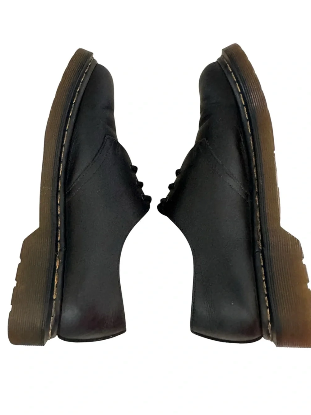 Dr. Martens For Life‎ 3 Eye Leather Derby Oxford Shoes Men's 8 Black 13377